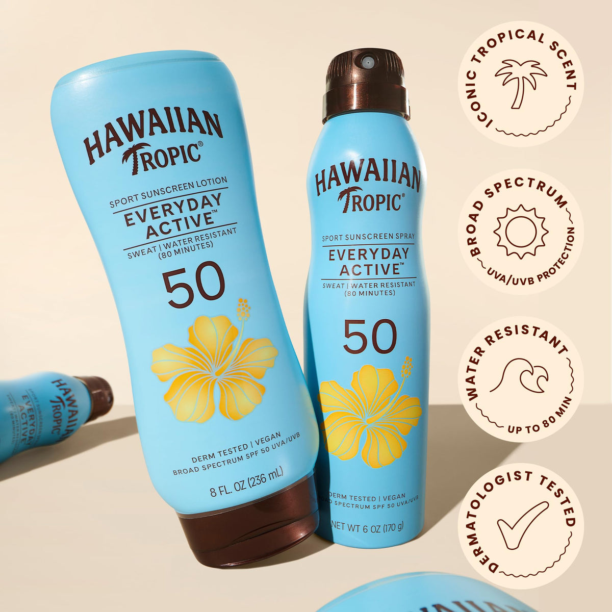 하와이안 트로픽 선크림 SPF50 5