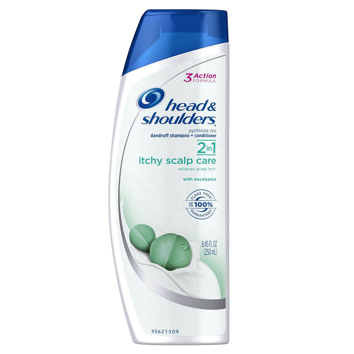 미국직구 헤드앤숄더 이치스캘프 유칼립투스 2in1 샴푸 250mL Head and Shoulders Itchy Scalp Care with Eucalyptus 2-in-1 Anti-Dandruff Shampoo + Conditioner, 8.45 fl oz(250mL)