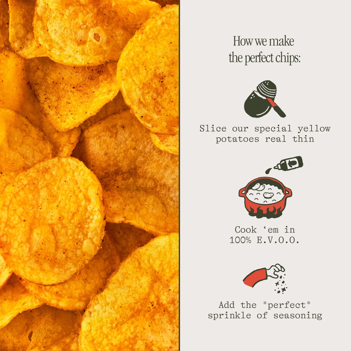 미국직구 Graza Hot N' 156g / Graza Hot N' Sweet Homestyle Potato Chips, 156g Bag 4