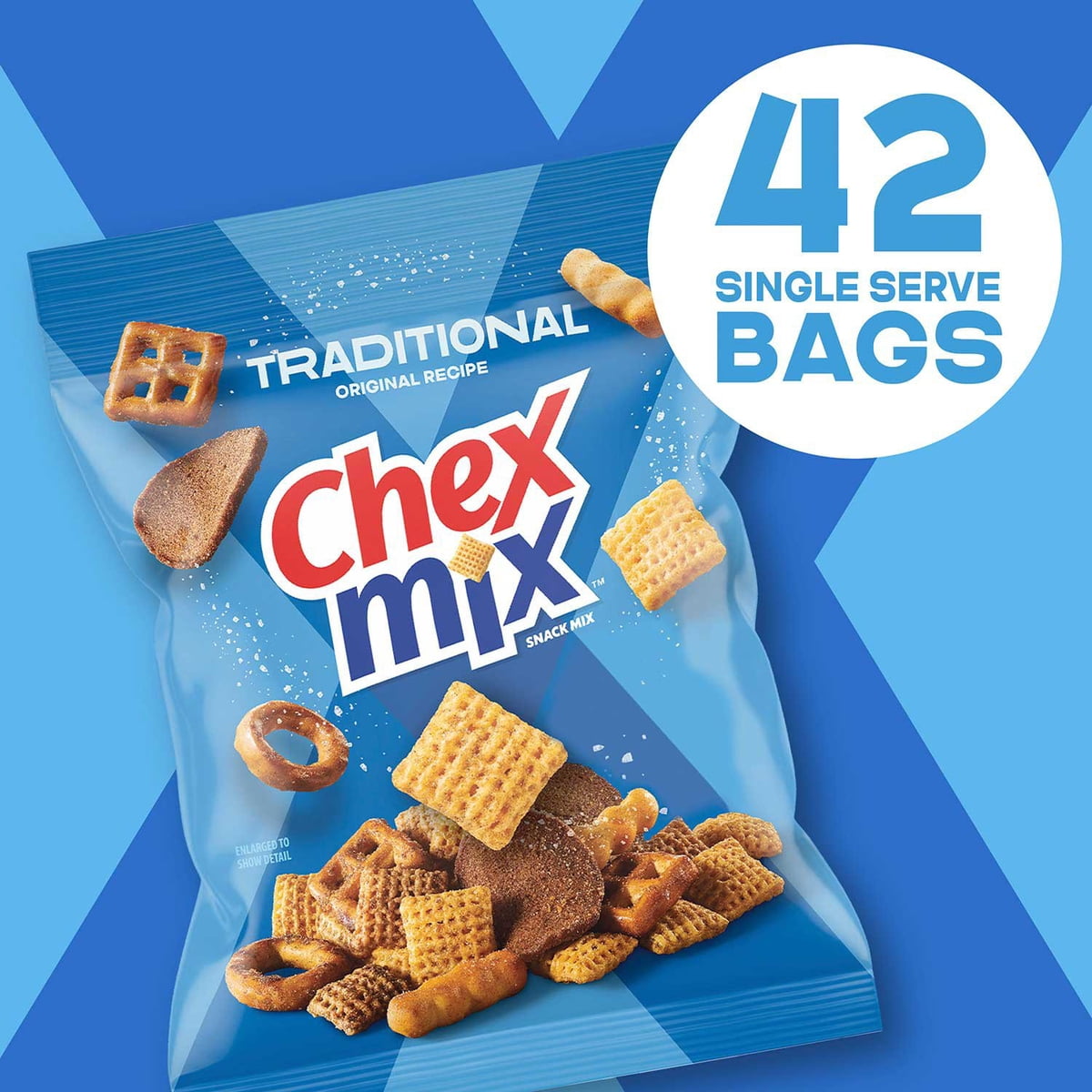 미국직구 Chex Mix Traditional 50g / Chex Mix Traditional Savory Snack Mix, 50g, 42 pk. 4