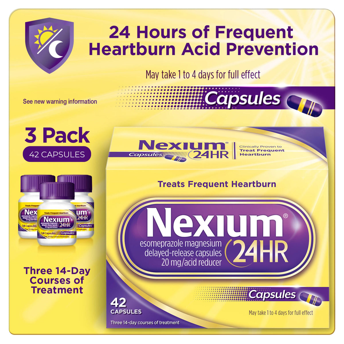 미국직구 넥시움 제산제 Nexium 24HR Acid Reducer 20 mg., 42 Capsules