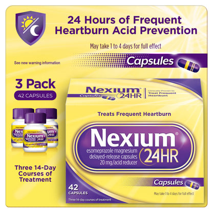미국직구 넥시움 제산제 Nexium 24HR Acid Reducer 20 mg., 42 Capsules