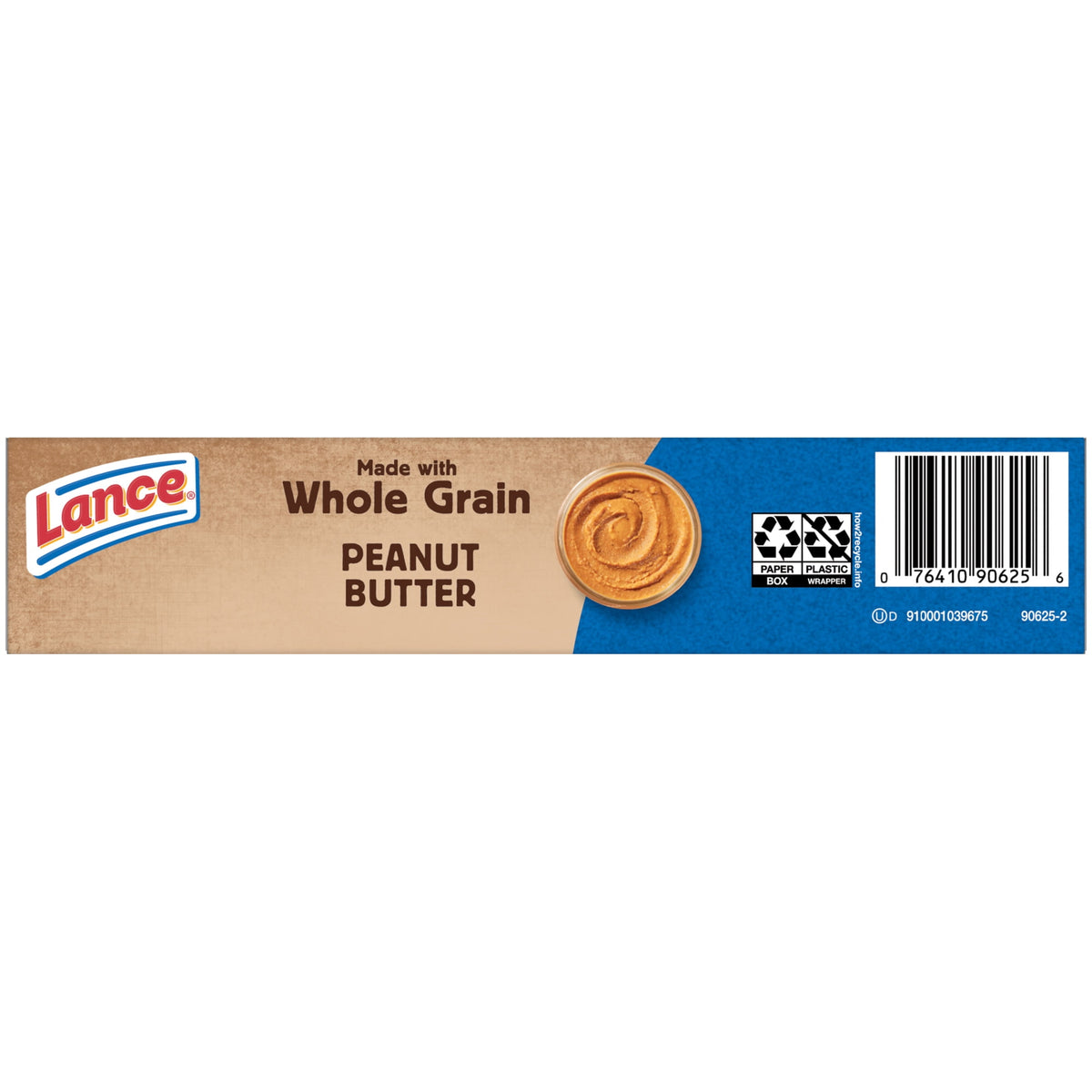 미국직구 랜스 Baked with Whole Grain Peanut Butter, 10 Count 1.52 oz