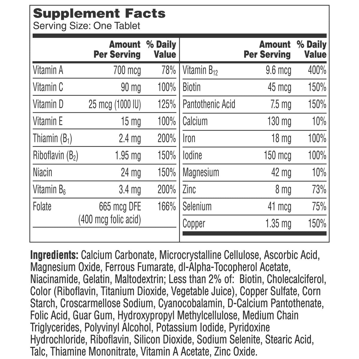 미국직구 원어데이 종합비타민 One A Day Women's Multivitamin, 300 Tablets