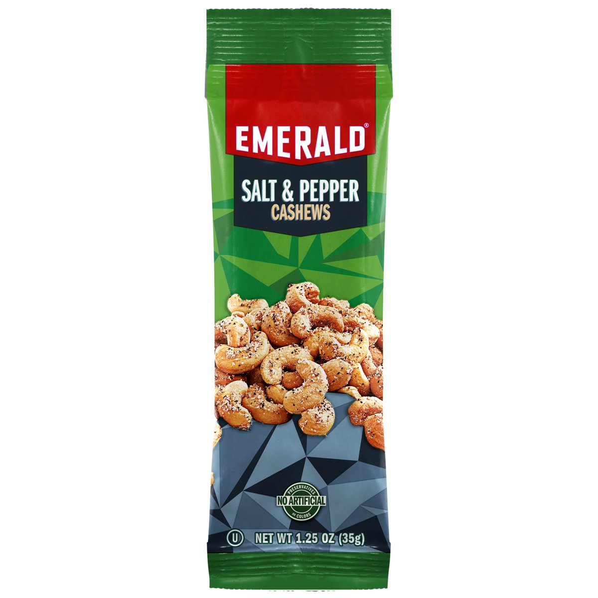 미국직구 Emerald Salt and 견과 35g / Emerald Salt and Pepper Cashews, 1 Box with 12 Tubes x 35g  3