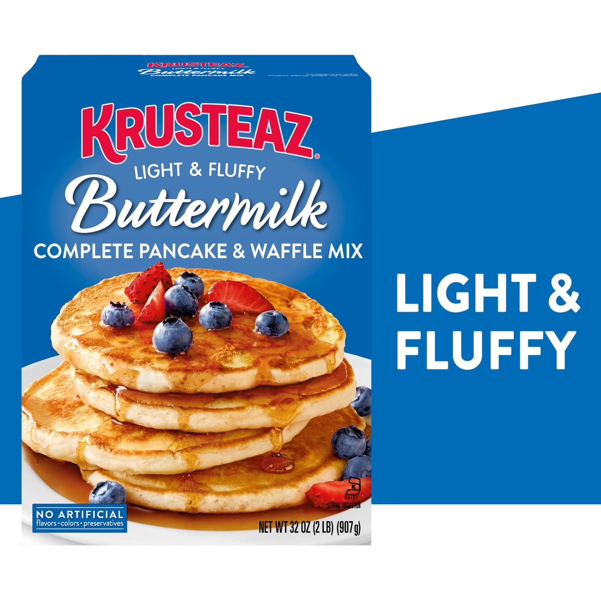 미국직구 Krusteaz Buttermilk Pancake 946ml 2팩 / Krusteaz Buttermilk Pancake & Waffle Mix, 946m 2