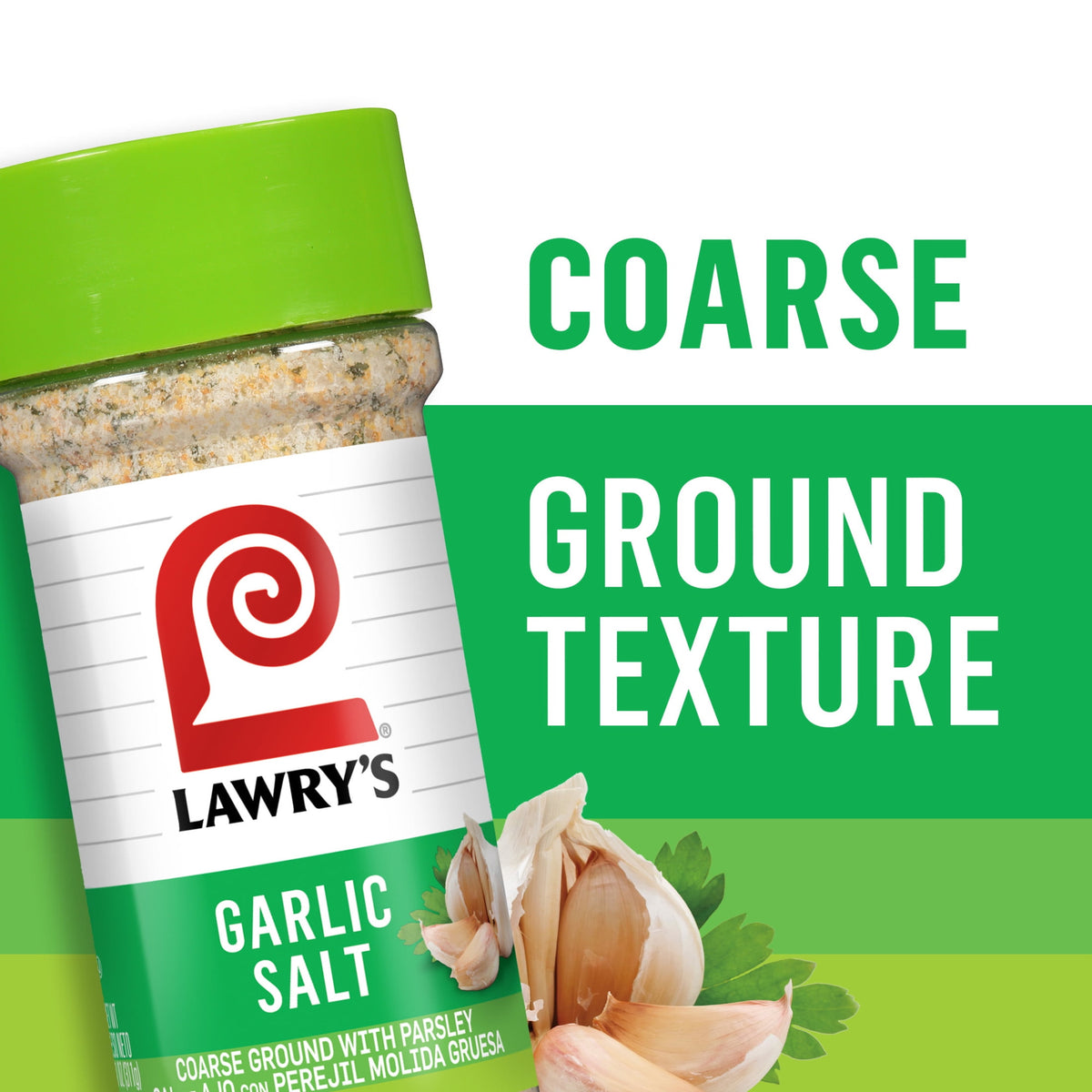 미국직구 로리스 Kosher Classic Coarse Ground Garlic Salt, 11.0 oz Bottle
