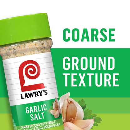 미국직구 로리스 Kosher Classic Coarse Ground Garlic Salt, 11.0 oz Bottle