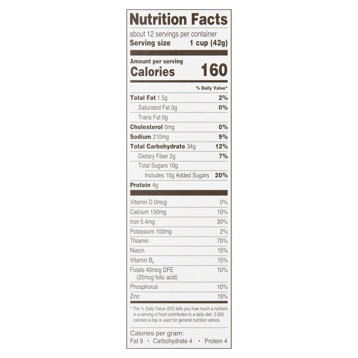 미국직구 Great Value Cinnamon 510g 2팩 / Great Value Cinnamon Oat Crunch Whole Grain Oat Cereal 3