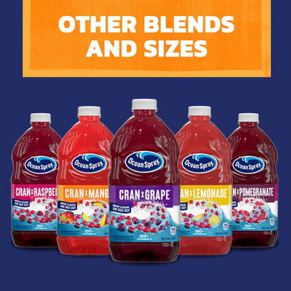 미국직구 오션스프레이 ® Cran-Mango™ Cranberry Mango Juice Drink, 64 fl oz Bottle