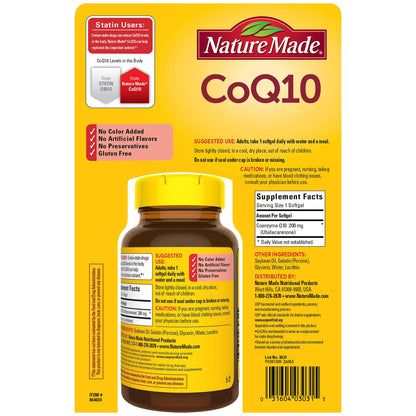 미국직구 네이처메이드 코큐텐 Nature Made CoQ10 200 mg., 140 Softgels