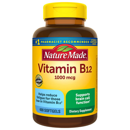 미국직구 네이처메이드 비타민B Nature Made Vitamin B12 1000 mcg., 400 Softgels