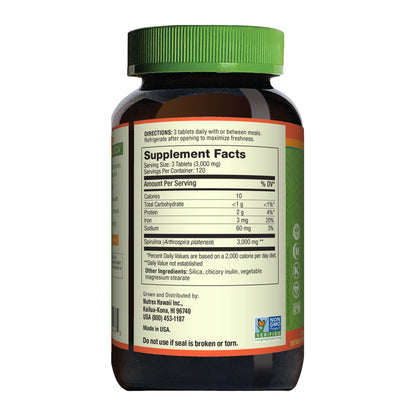 미국직구 영양제 Pure Hawaiian Spirulina 3000 mg, 360 Tablets