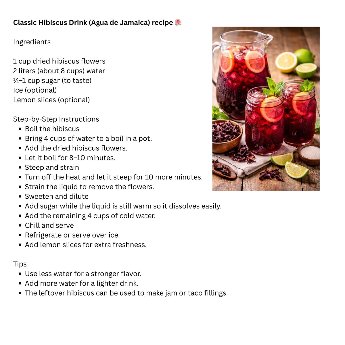 미국직구 Orale Dried Hibiscus 227g / Orale! Dried Hibiscus Flower, Flor de Jamaica, 227g 4