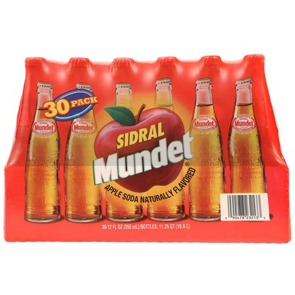 미국직구 Jarritos Soda, Sidral Mundet Apple, 12 fl oz, 30 ct