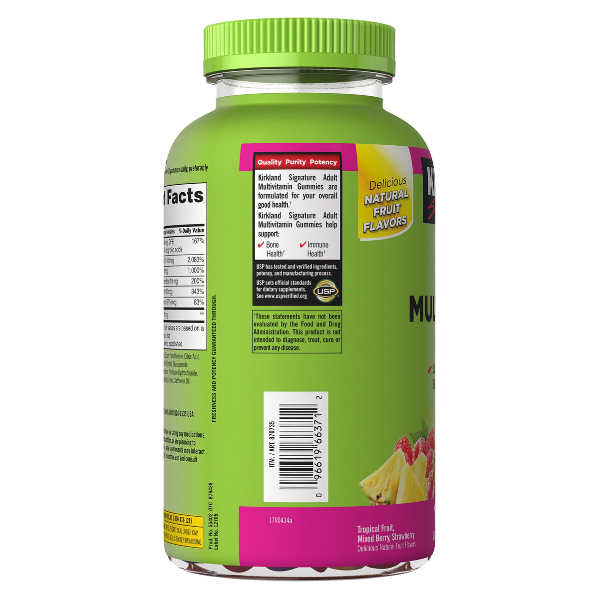 미국직구 커클랜드 종합비타민 Kirkland Signature Adult Multivitamin, 320 Gummies