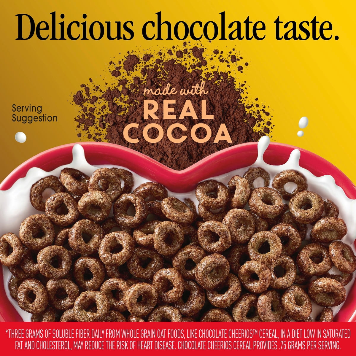 미국직구 치리오스 초콜릿 544g 2팩 / Chocolate Cheerios Heart Healthy Cereal Happy Heart Shapes Family  2
