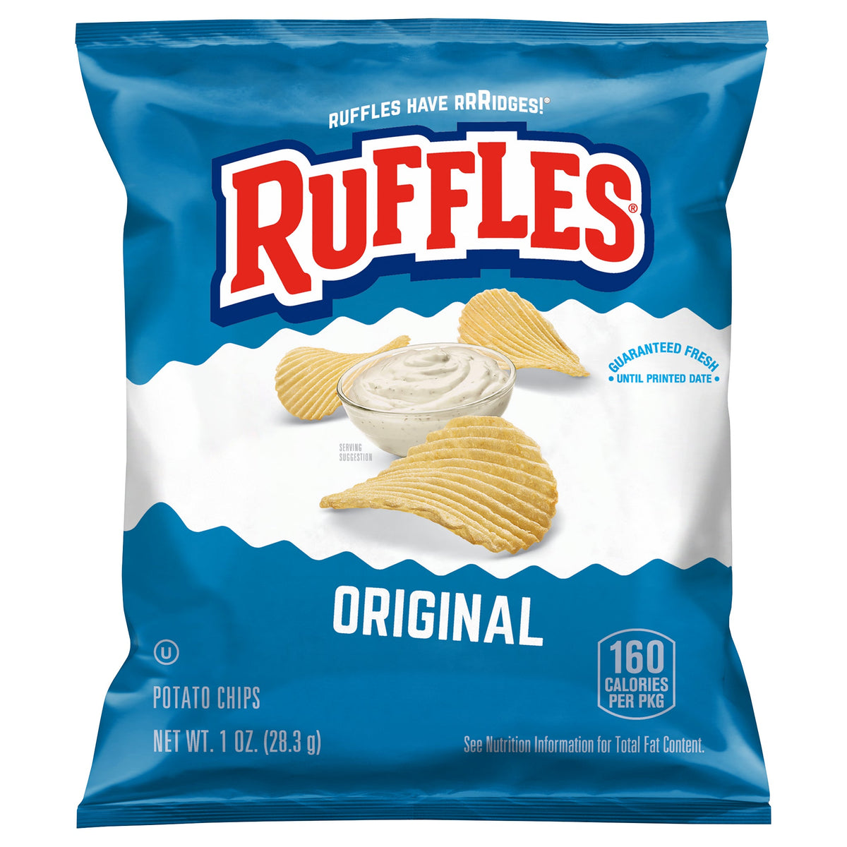 미국직구 러플스 Potato Chips, Original, 1 oz, 50 ct