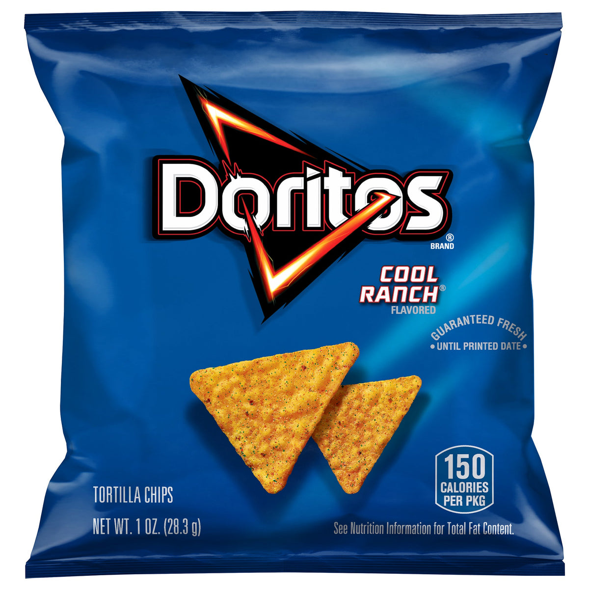 미국직구 도리토스 Tortilla Chips, Cool Ranch, 1.0 oz, 50 ct