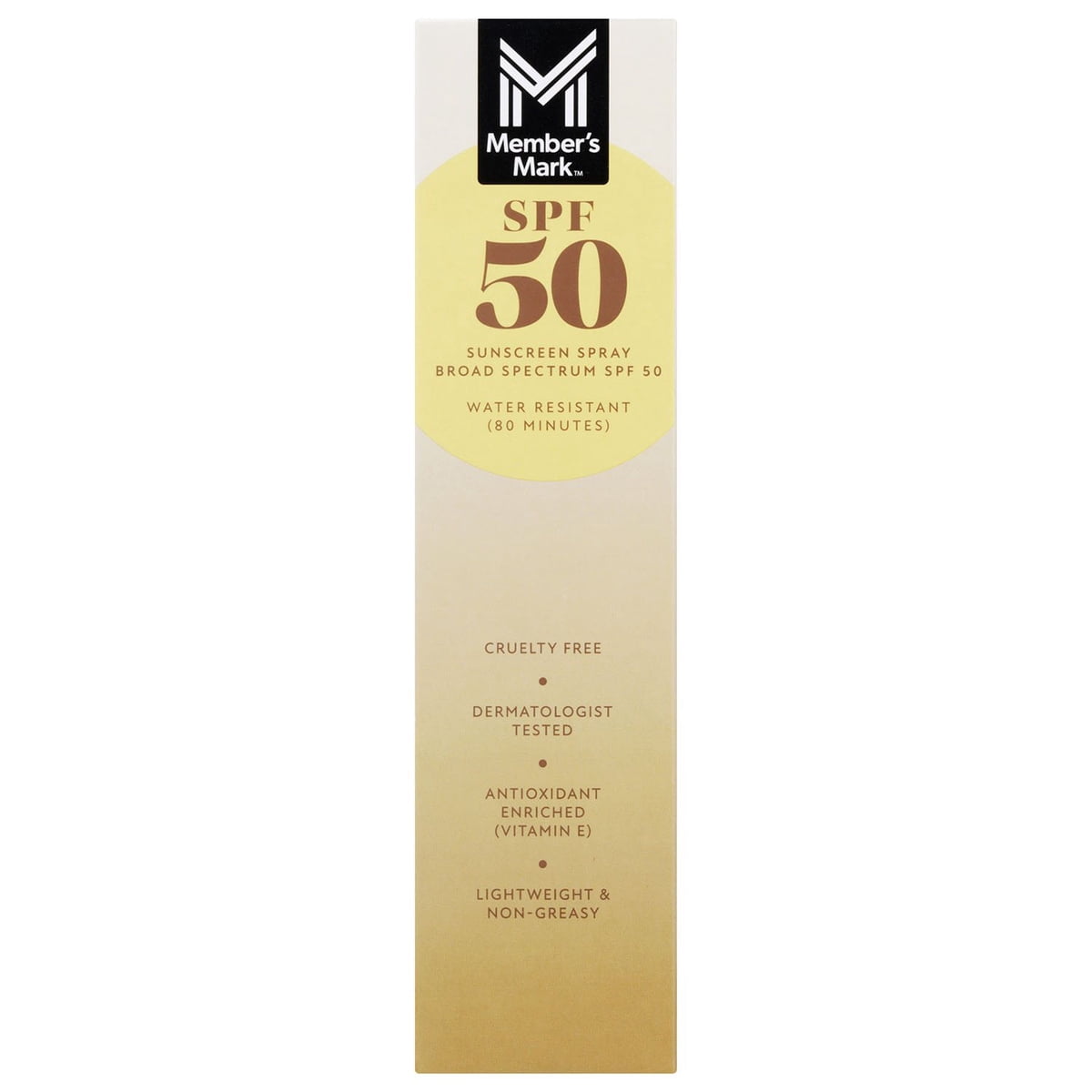 미국직구 멤버스마크 선크림 SPF50 269ml / Member's Mark Sunscreen Spray, SPF 50, 269ml, 3 pk. 3