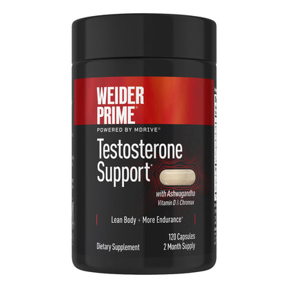 미국직구 영양제 Weider Prime Testosterone Support, 120 Capsules