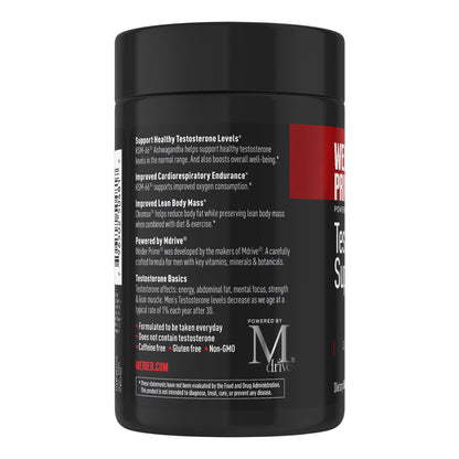 미국직구 영양제 Weider Prime Testosterone Support, 120 Capsules