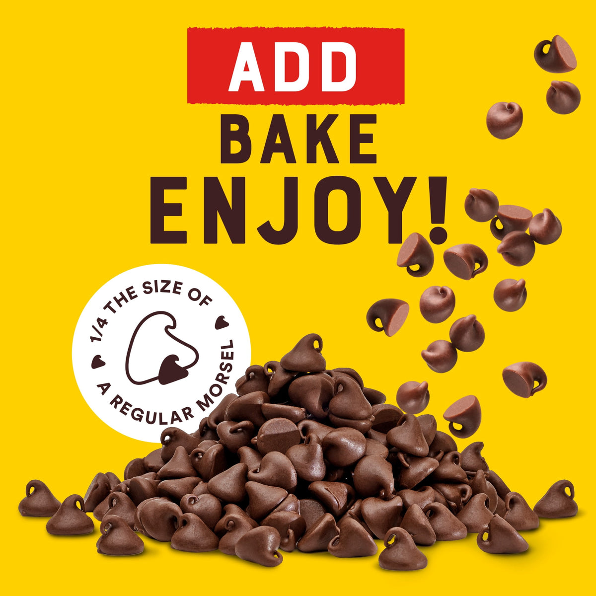 미국직구 톨하우스 Nestle  Semi Sweet Chocolate Mini Regular Baking Chips, 10 oz Bag