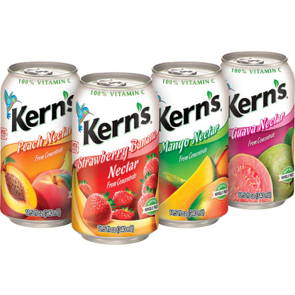 미국직구 Kern's Nectar, Variety Pack, 11.5 fl oz, 30 ct