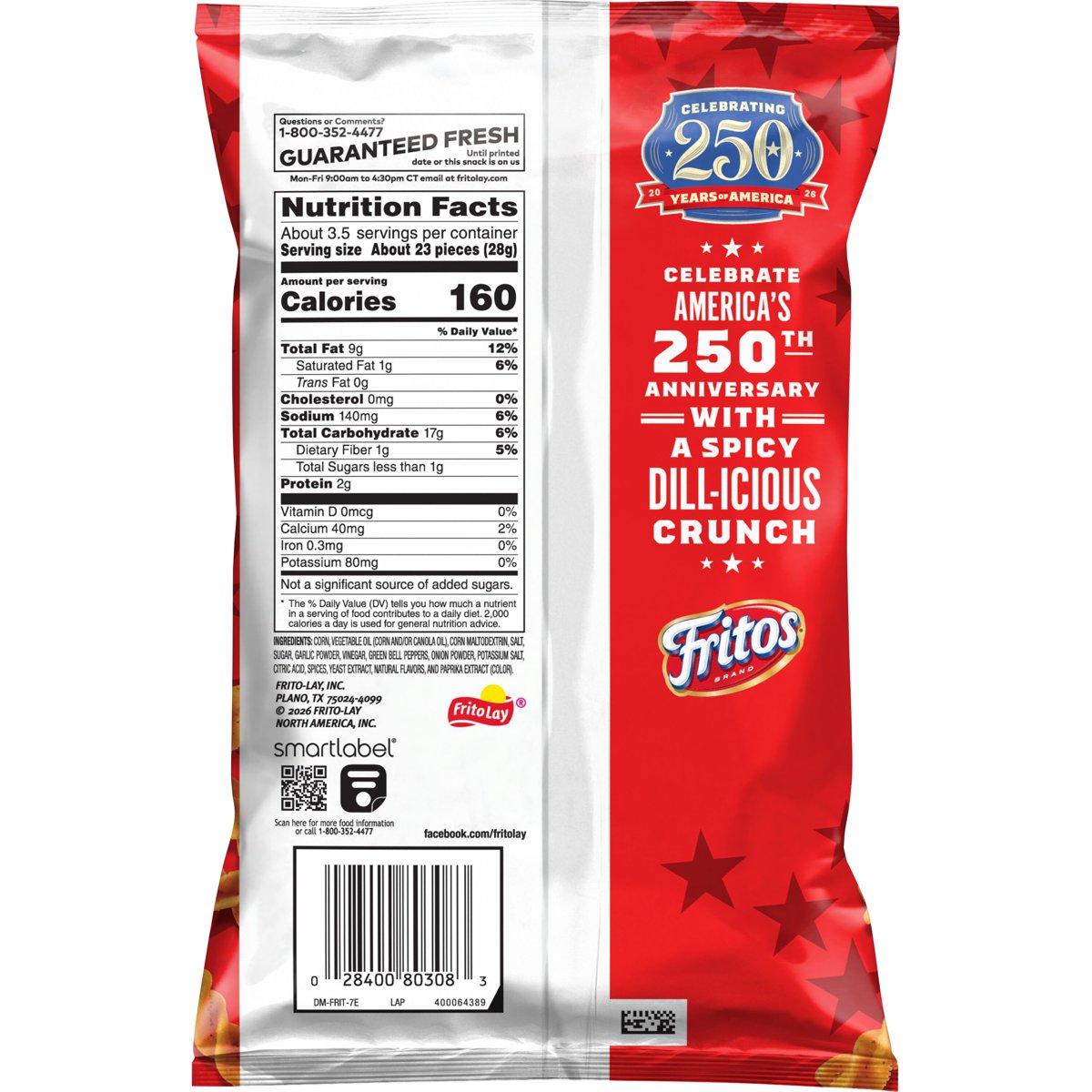 미국직구 Fritos Flavor Twists 96g / Fritos Flavor Twists Spicy Dill Pickle Corn Chips Bag, 96g 2