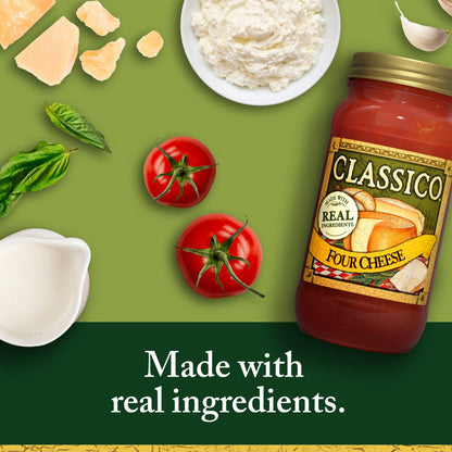 미국직구 클라시코 Four Cheese Pasta Sauce, 24 oz Jar