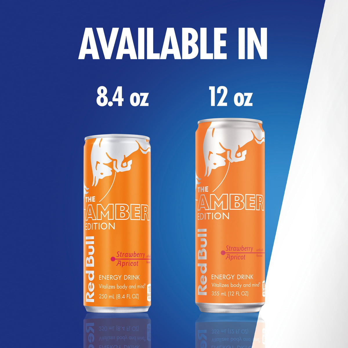 미국직구 레드불 Amber Edition Strawberry Apricot Energy Drink, 12 fl. oz., 6 Packs of 4 Cans
