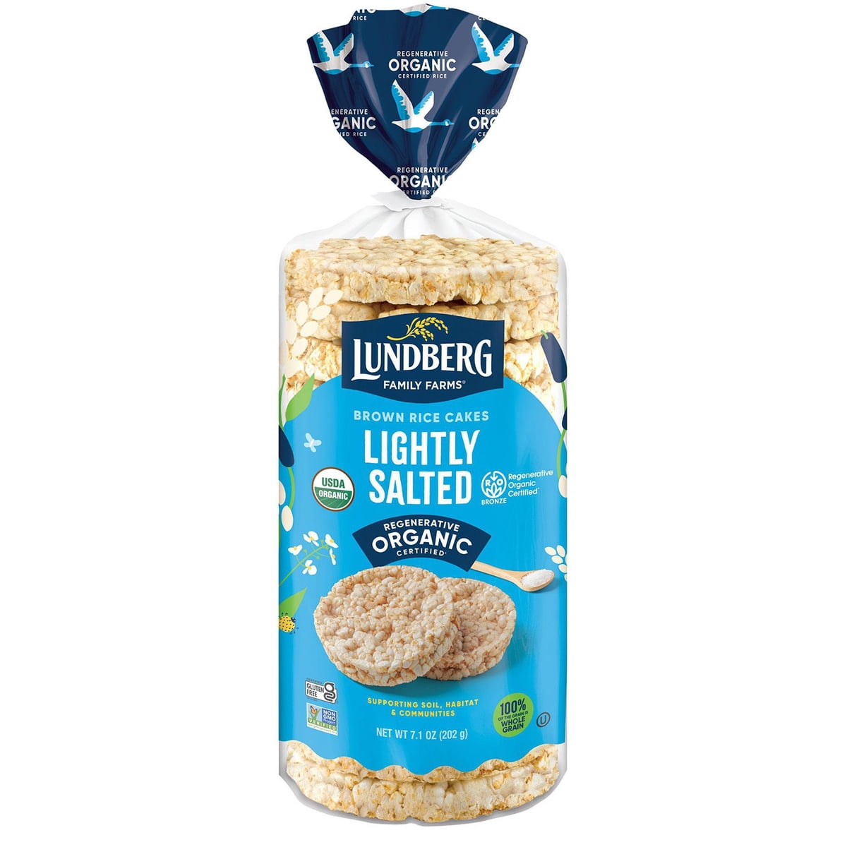 미국직구 Lundberg Family Farms 201g / Lundberg Family Farms Organic Lightly Salted Rice Cakes, 2