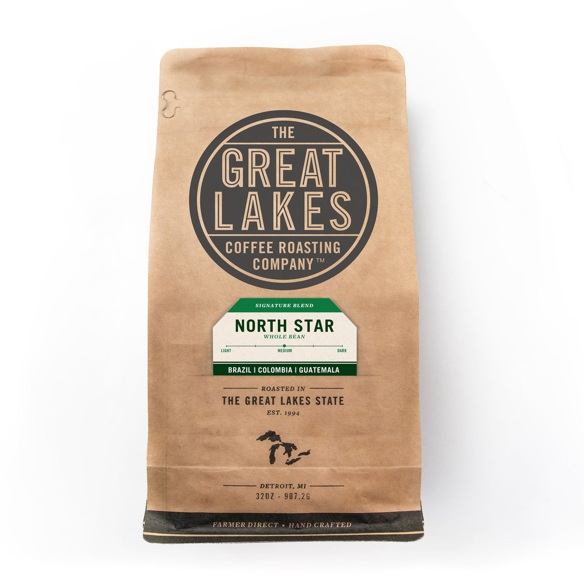 미국직구 Great Lakes Medium 커피 907g / Great Lakes Medium Roast Whole Bean Coffee, North Star Blend, 907g 1
