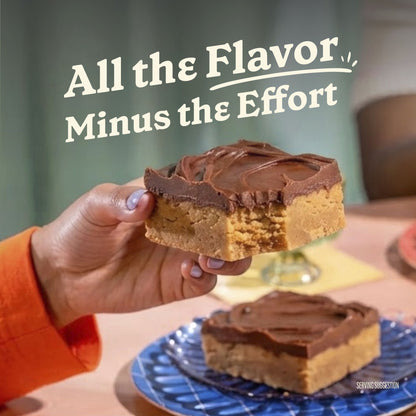 미국직구 베티크로커 REESE'S Peanut Butter No Bake Bars Mix With HERSHEY’S Frosting, 17.3 oz