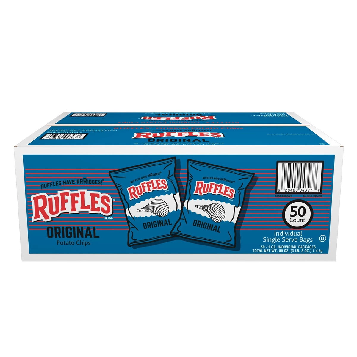 미국직구 Ruffles 28g / Ruffles Original Potato Chips, 28g, 50 pk. 5