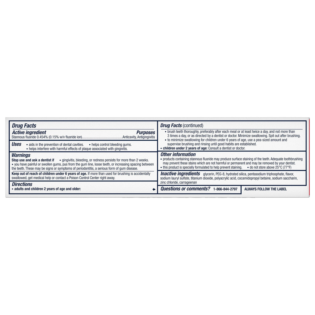 미국직구 parodontax Active Gum 96g 5팩 / parodontax Active Gum Repair Breath Freshener Toothpas 5