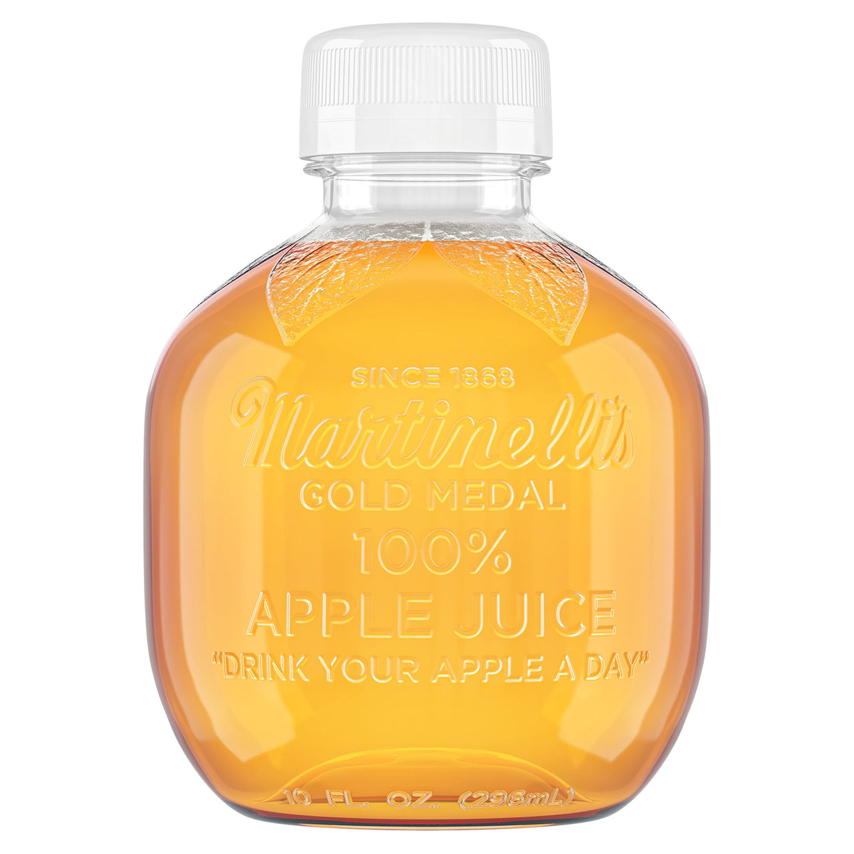 미국직구 Martinelli's 100% Apple Juice, 10 fl oz PET Bottle, 24 ct