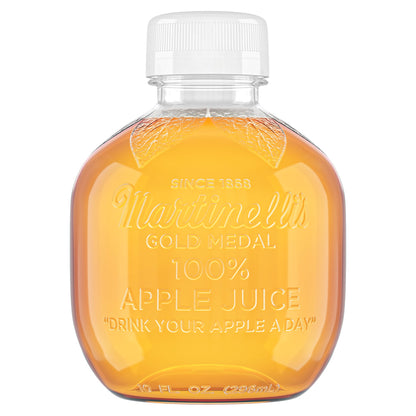 미국직구 Martinelli's 100% Apple Juice, 10 fl oz PET Bottle, 24 ct