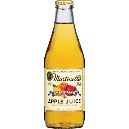 미국직구 Martinelli's Sparkling Apple Juice, 10 fl oz, 24 ct