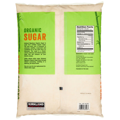미국직구 Kirkland Signature Organic Sugar, Fine Granulated, 10 lbs