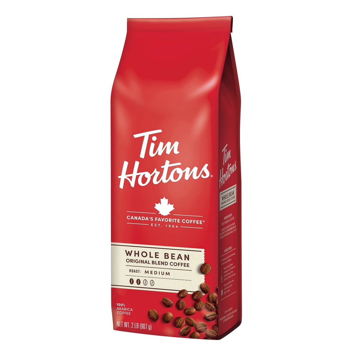 미국직구 Tim Hortons Medium 커피 907g / Tim Hortons Medium Roast Whole Bean Coffee, Orignial Ble 3