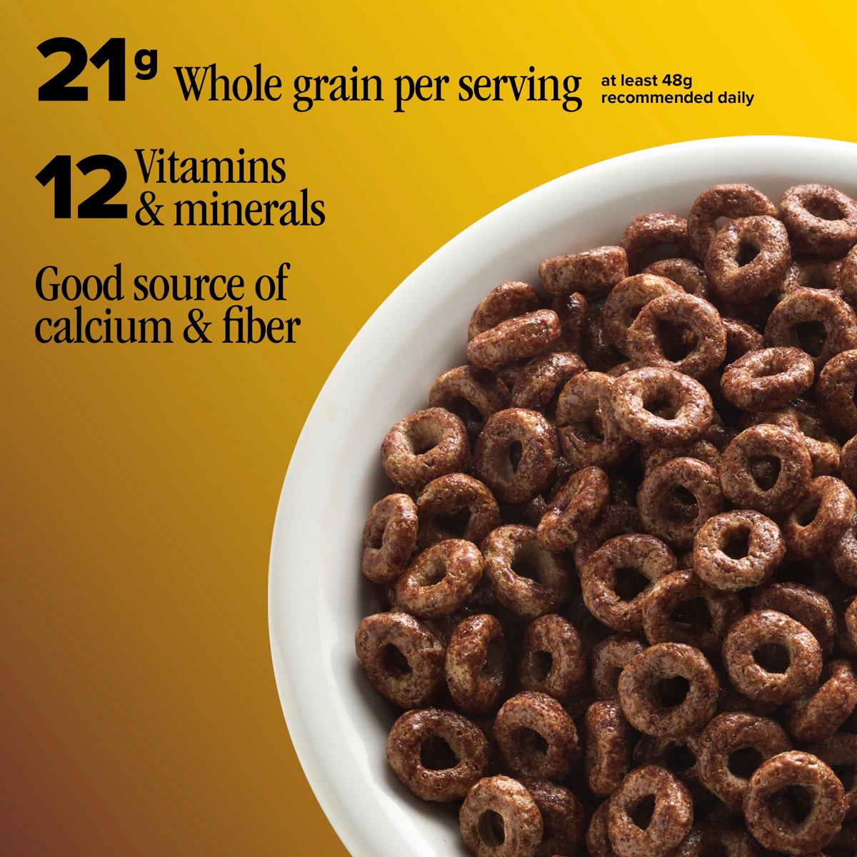 미국직구 치리오스 초콜릿 544g 2팩 / Chocolate Cheerios Heart Healthy Cereal Happy Heart Shapes Family  3