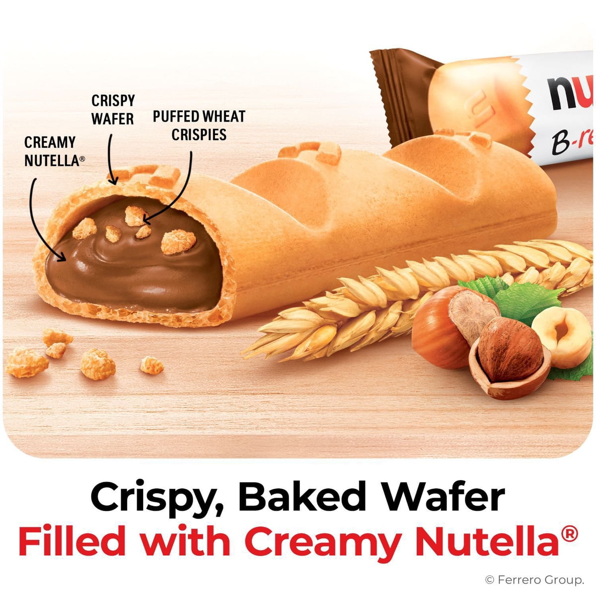 미국직구 Nutella B-Ready Crispy 20g 36팩 / Nutella B-Ready Crispy Wafers, 20g, 36ct 5