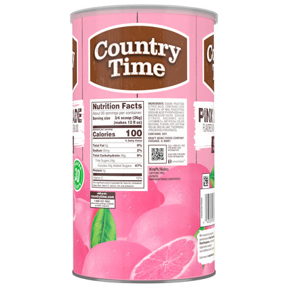 미국직구 Country Time Drink Mix, Pink Lemonade, 82.5 fl oz