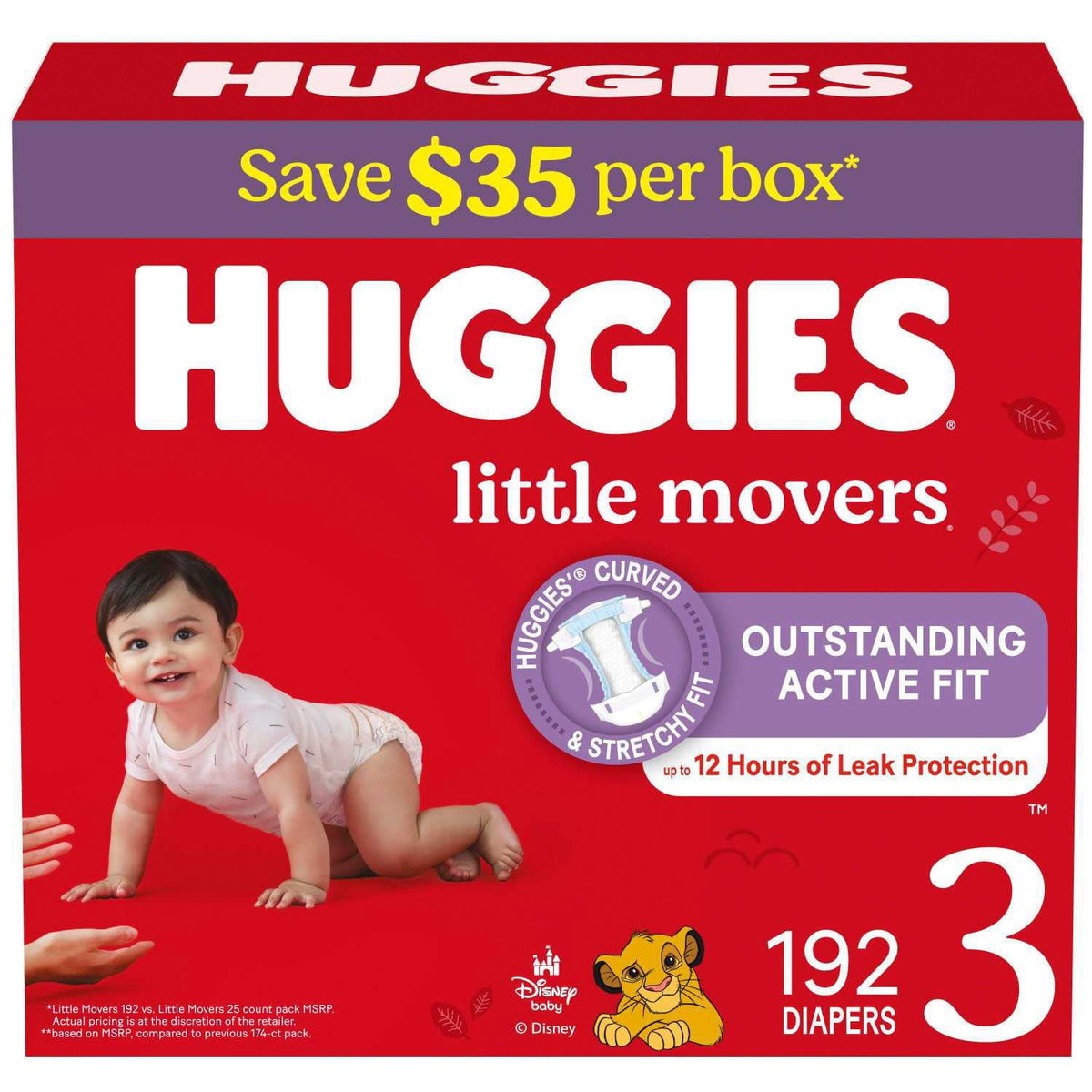 미국직구 하기스 리틀무버스 기저귀 / Huggies Little Movers Baby Diapers