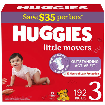 미국직구 하기스 리틀무버스 기저귀 / Huggies Little Movers Baby Diapers