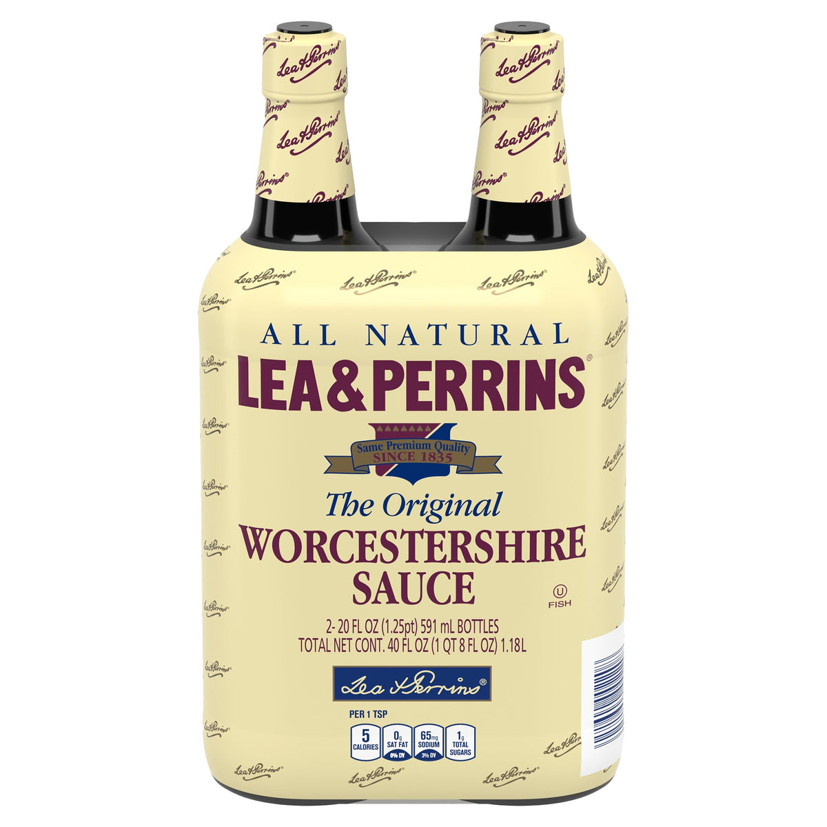 미국직구 Lea & Perrins Worcestershire Sauce, 20 fl oz, 2 ct