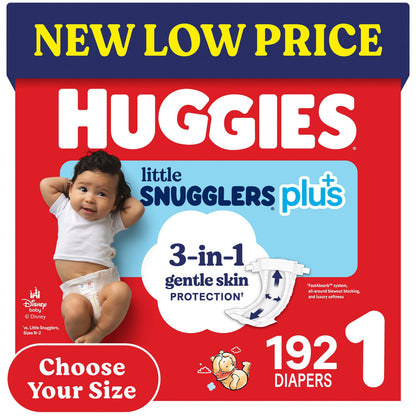 미국직구 하기스 리틀스너글러 플러스 기저귀 / Huggies Little Snugglers Plus Baby Diapers