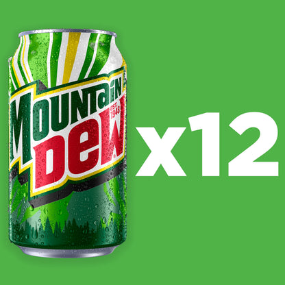 미국직구 마운틴듀 Original Soda, 12 fl oz, 12 Count