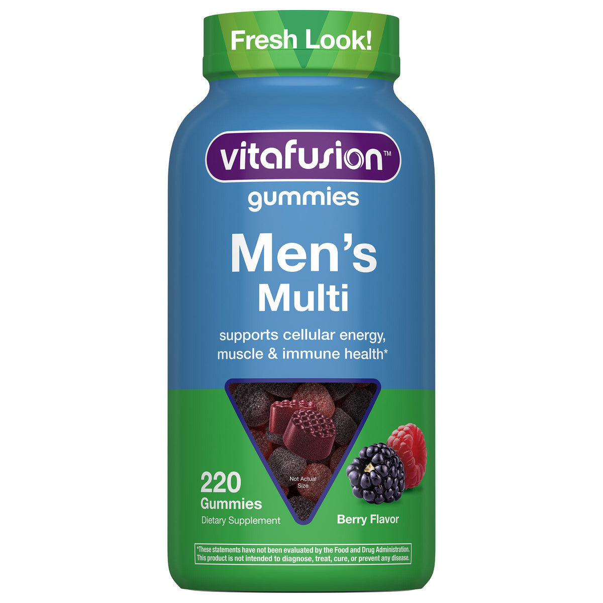 미국직구 비타퓨전 종합비타민 vitafusion Men's Multivitamin Gummies, 220 Gummies